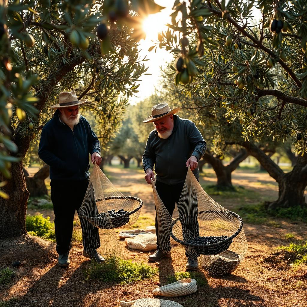 Harvest in Turkish groves